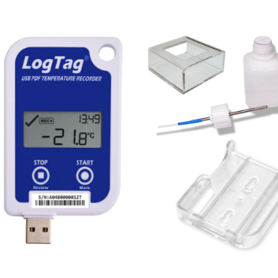UTRED-16 External Probe USB PDF LCD Temperature Data Logger