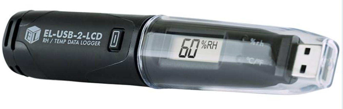 EasyLog USB Temperature and Humidity Logger with Display EL-USB-2-LCD | Sensors