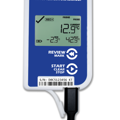 TRED30-16U External Probe LCD Temperature Data Logger